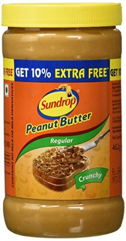 Sundrop Peanut Butter Crunchy 462 G +10 % Extra Fill  508 G
