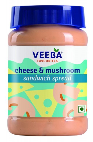 VEEBA CHEESE & MUSHROOM SANDWICH SPREAD (280G)
