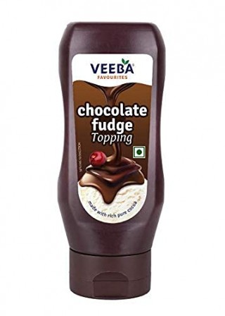 VEEBA CHOCOLATE FUDGE TOPPING (380G)