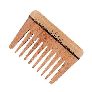 VEGA WIDE TOOTH WOODEN COMB HMWC 05