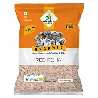 24 MANTRA RED POHA (FLATTENED RICE)   500 GMS