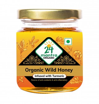 24 MANTRA HONEY INFUSED WITH TURMERIC 250 G