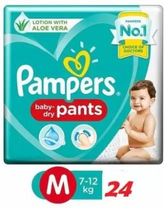 PAMPERS PANTS M-24
