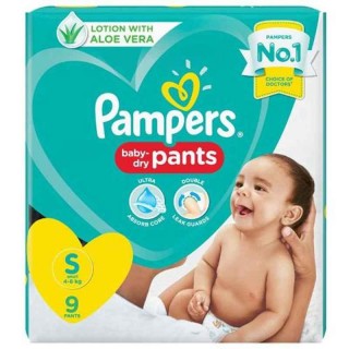 PAMPERS PANTS S-9