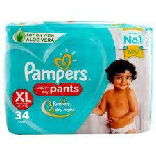 PAMPERS PANTS XL-34N