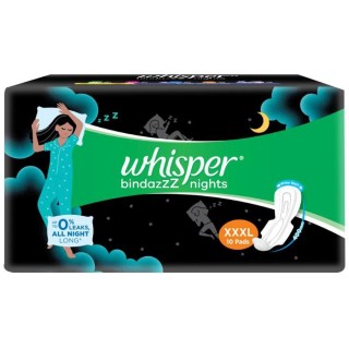 WHISPER bindazz NIGHT XXXL WING 4P