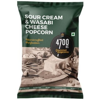 4700BC Sour Cream & Wasabi Cheese Popcorn Pouch 75g