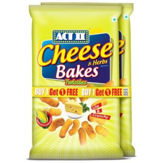 ACT II Cheese and Herbs Twisties Combo -  B1G1 (110g)