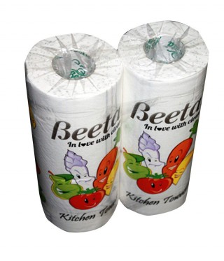 Beeta Kitchen Roll  210 gms non woven - washable - white/ coloured
