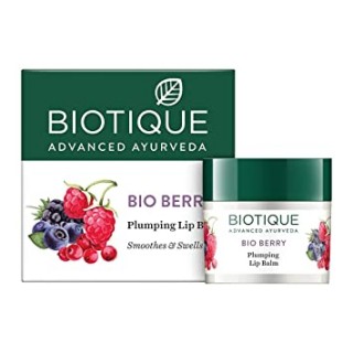 BIOTIQUE BERRY PLUMPING LIP BLAM 12g(berry lip balm)