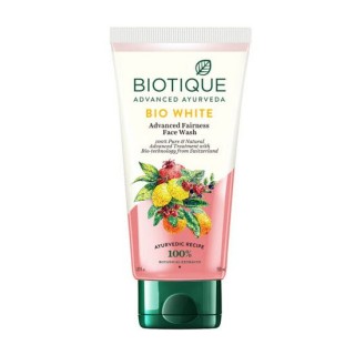 BIOTIQUE WHITE WHITENING AND BRIGHTENING FACE WASH 100ml(all skin)