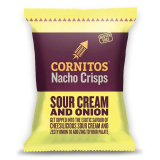 Cornitos Nacho Crisps - Sour Cream & Onion   150g