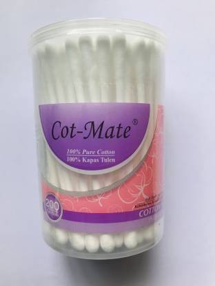 COT-MATE Cotton Buds 100s (200 tips)