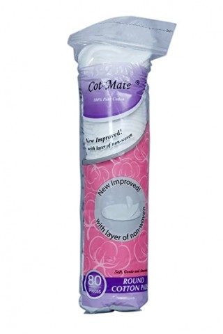 COT-MATE Cotton Pads Rounds 80s NW