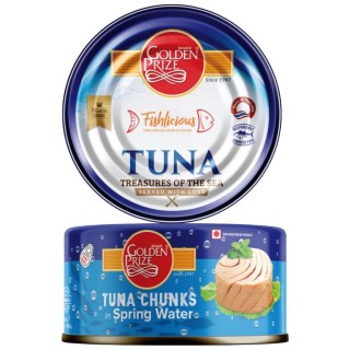 Golden Prize Tuna Chunks in Springwater 185g