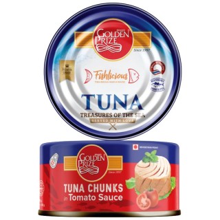 Golden Prize Tuna Chunks in Tomato Sauce 185g