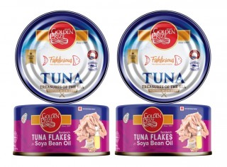 Golden Prize Tuna Sandwich Flakes in Soyabean Oil 185g