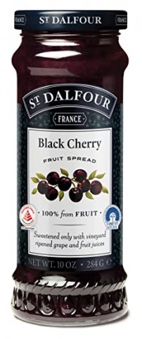 St Dalfour Fruit Preserve BlackCherry 284g