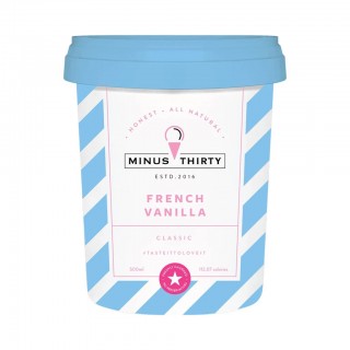 Minus 30 French Vanilla 500ml