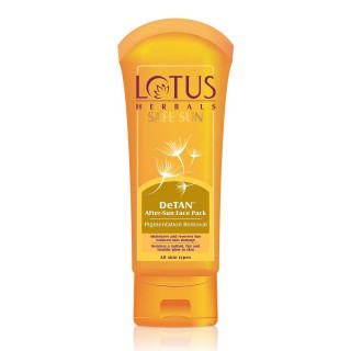 Lotus herbals SAFE SUN DeTAN After-Sun Face Pack100g
