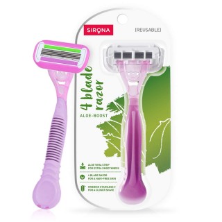 SIRONA REUSABLE HAIR REMOVAL RAZOR FOR WOMEN PACK OF 1