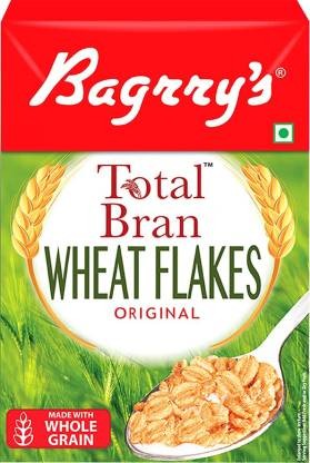 BAGRRYS Total Bran Wheat Flakes  500 gms BOX
