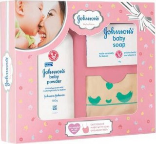 JOHNSON BABY CARE COLLECTION 10n LARGE PINK