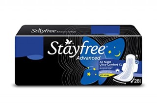 Stayfree Advanced All Night 28 BLACK
