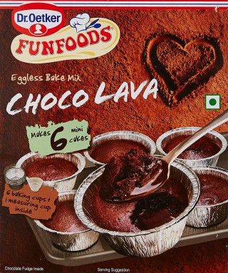 FUN FOODS  Bake Mix Choco Lava 320g