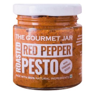 TGJ Roasted Red Pepper Pesto (with Chironji seeds)190 ML