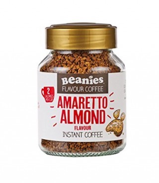 Beanies Flavoured Instant Coffee  Amaretto Almond 50gm