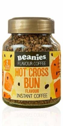 Beanies Flavoured Instant Coffee Hot Cross Bun 50g