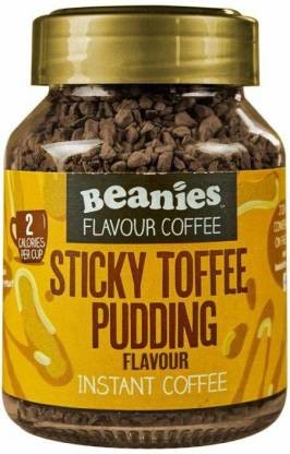 Beanies Flavoured Instant Coffee Sticky Toffee Pudding 50g