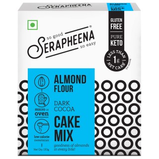 Serapheena Almond Flour Cake Mix Dark Cocoa 130g