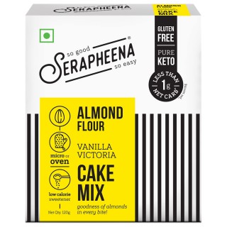 Serapheena Almond Flour Cake Mix Victorian Vanilla 120g