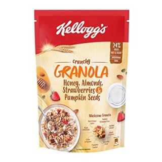 Kellogg Granola Honey Strawberry 450g
