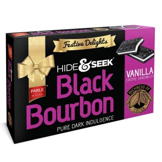 parle Hide & Seek Black Bourbon Vanilla 300gm