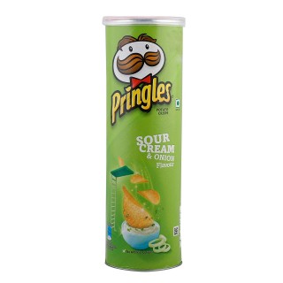 Pringles Sour Cr Onion 107g *12