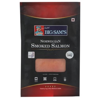Big Sams Salmon Smoked Presliced 100 gm
