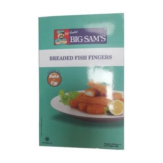 Big Sams Breaded Basa Fish Fingers 200 gm