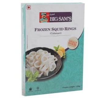 Big Sams Frozen Squid Rings (Calamari) 250 gm