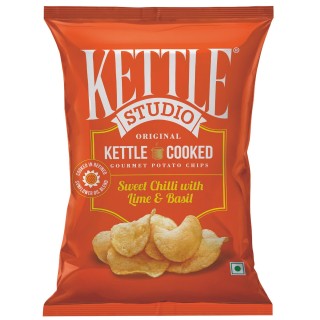 Kettle Studio Sweet Chilli With Lime & Basil 125GM