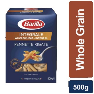 Barilla Intergrale Whole Wheat Pennette Rigateß500 Gm