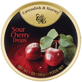 C&H Sour Cherry Drops200 GM