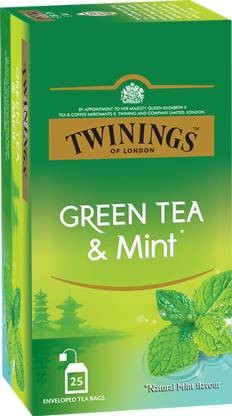 Twinings 25s Green Tea Mint Tb HS (1x6x12)