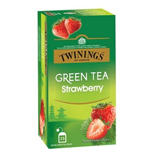 Twinings 25s Green Tea Strawberry Tb HS (1x6x12)