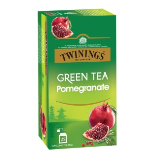 Twinings 25s Green Tea Pomegranate Tb HS (1x6x12)