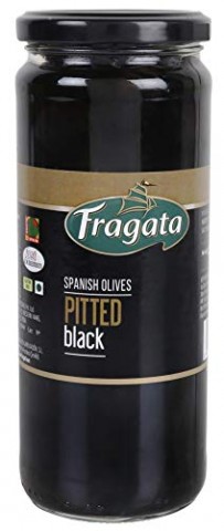 Fragata Pitted Olives black 440 gms