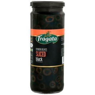 Fragata Sliced Olives black 430 gms