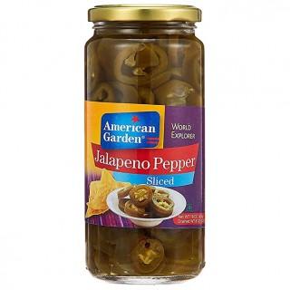 American Garden JALAPENO PEPPERS SLICED 425GM